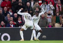 كيليان مبابي - إدواردو كامافينجا - ريال مدريد ضد أتلتيك بلباو (المصدر:Gettyimages)