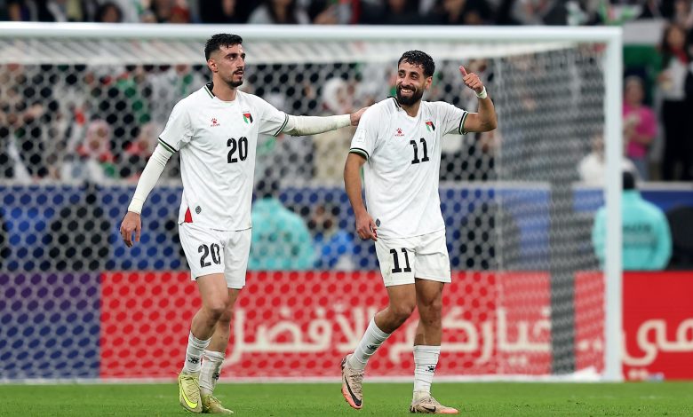 عدي الدباغ مهاجم منتخب فلسطين