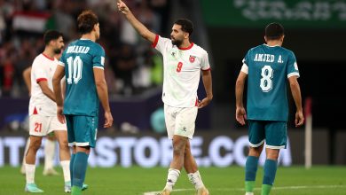 علي علوان - الأردن ضد العراق (المصدر: Getty images)