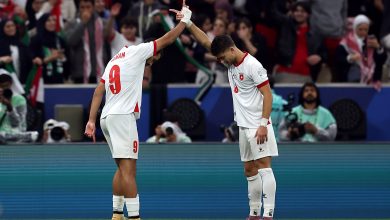 علي علوان من مباراة الأردن ضد المغرب - (المصدر:Gettyimages)
