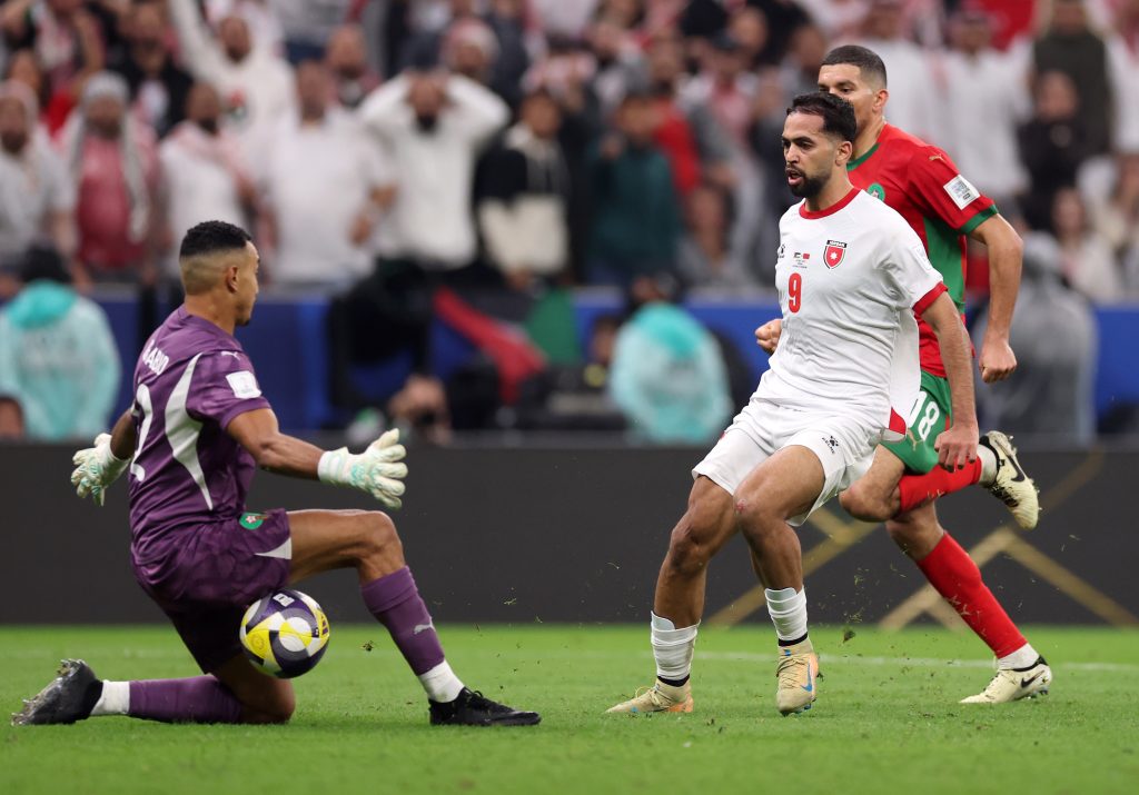الأردن ضد المغرب - كأس العرب (المصدر:Gettyimages)