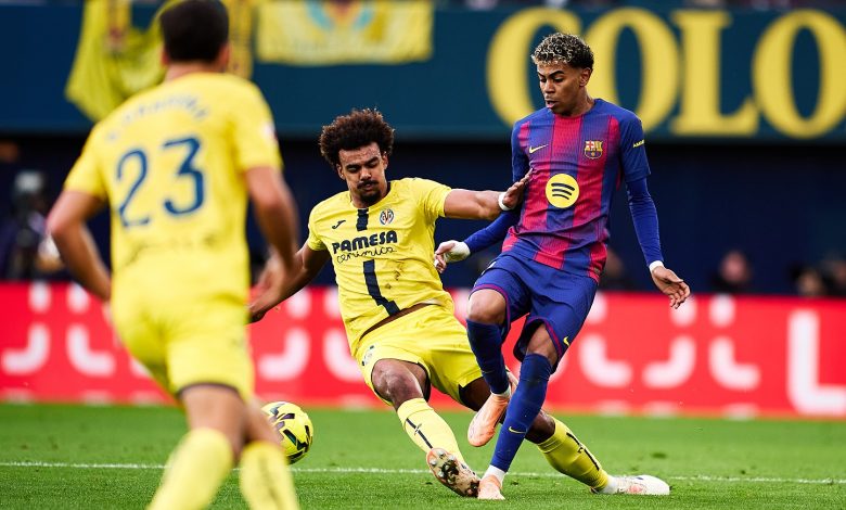 ريناتو فيجا - لامين يامال - برشلونة - فياريال - المصدر (Getty images)