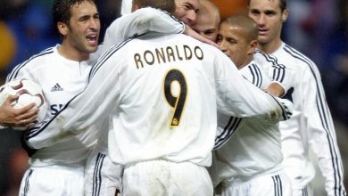 رونالدو - زيدان - راؤول جونزاليس - روبرتو كارلوس - ريال مدريد - المصدر (Getty images)