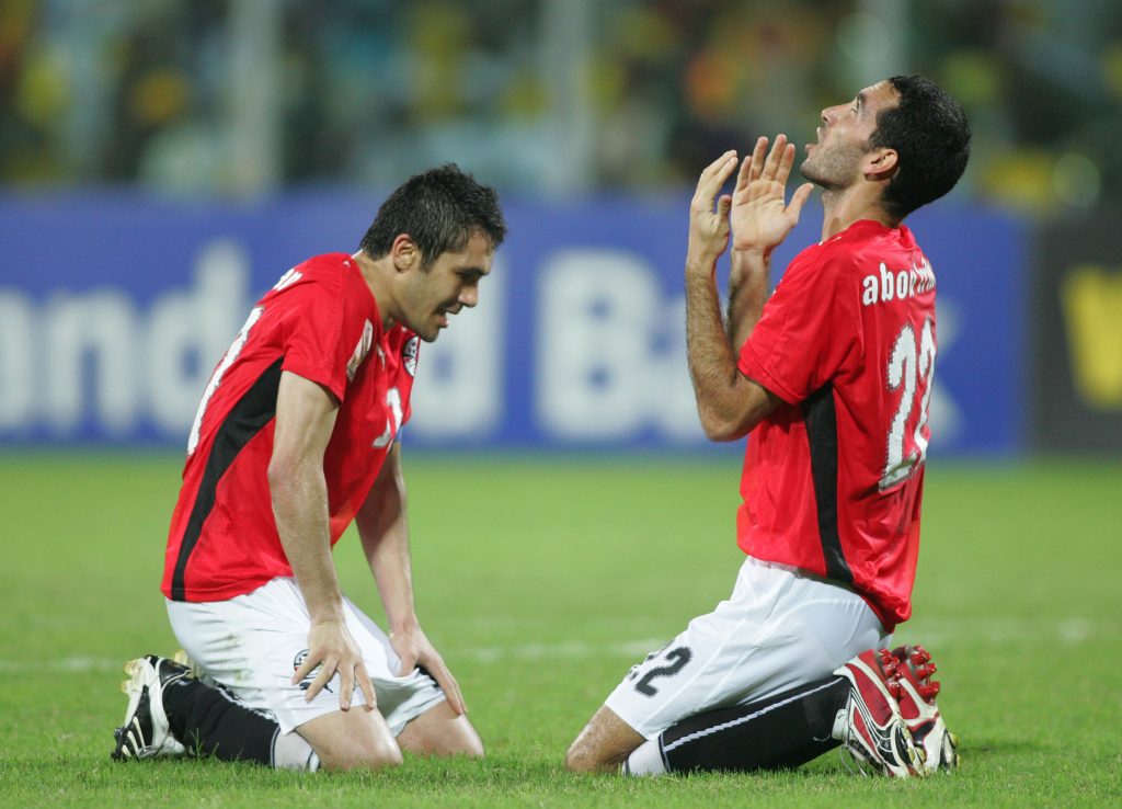 محمد أبو تريكة - أحمد حسن - المصدر (Getty images)