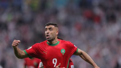 عبد الرزاق حمد الله مهاجم المغرب والشباب السعودي