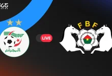 الجزائر ضد بوركينا فاسو