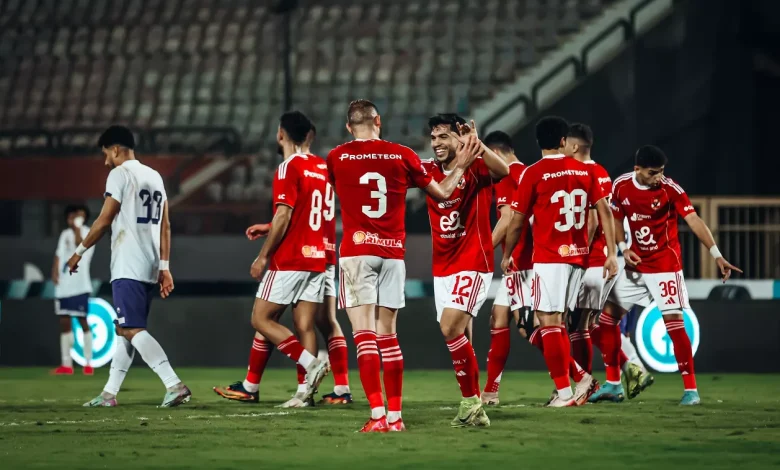 تشكيل الأهلي ضد المقاولون العرب في كأس الرابطة المصرية 2025-26