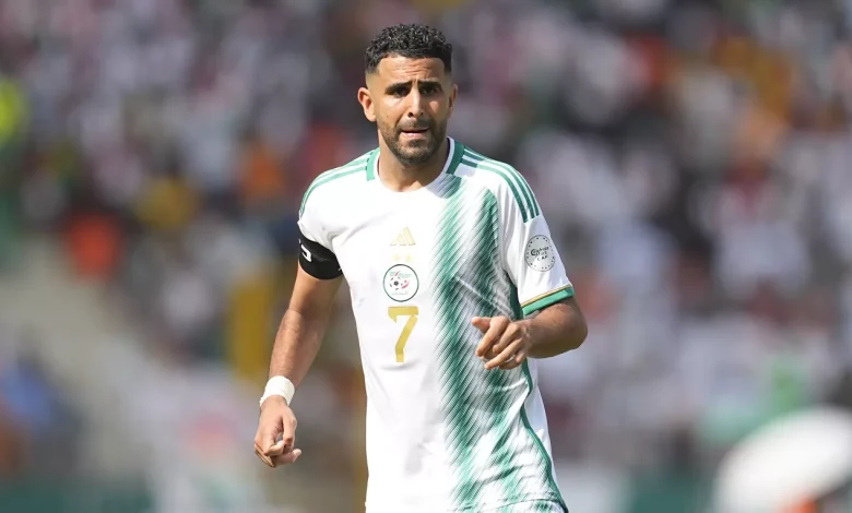 كم مرة شارك رياض محرز في أمم إفريقيا؟