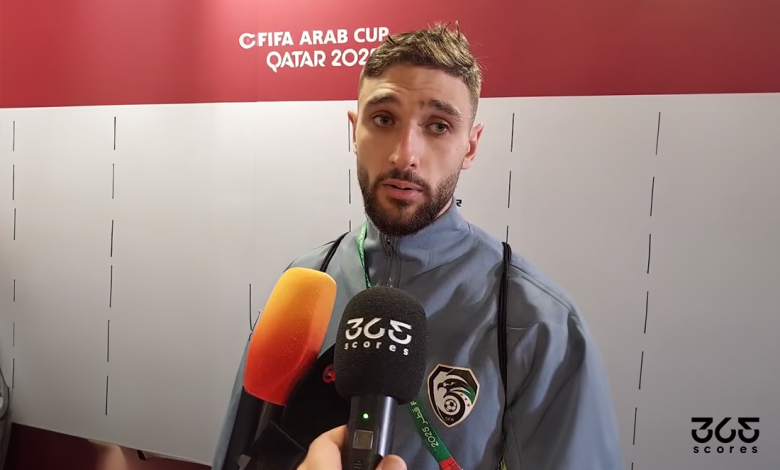 إلياس هدايا حارس مرمى منتخب سوريا