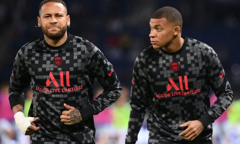 كيليان مبابي - نيمار - (المصدر:Gettyimages)