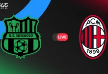 مباشر مباراة ميلان ضد ساسولو