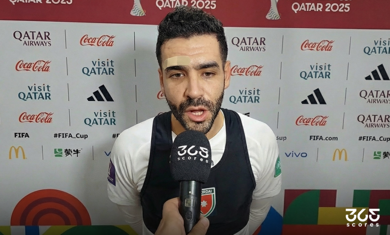 سليم عبيد لاعب منتخب الأردن