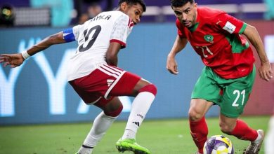 كريم البركاوي - منتخب المغرب - كأس العرب (تصوير عمر الناصري