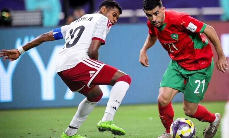 كريم البركاوي - منتخب المغرب - كأس العرب (تصوير عمر الناصري