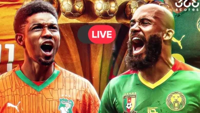 بث مباشر الآن.. كيفية مشاهدة مباراة كوت ديفوار والكاميرون في أمم إفريقيا؟