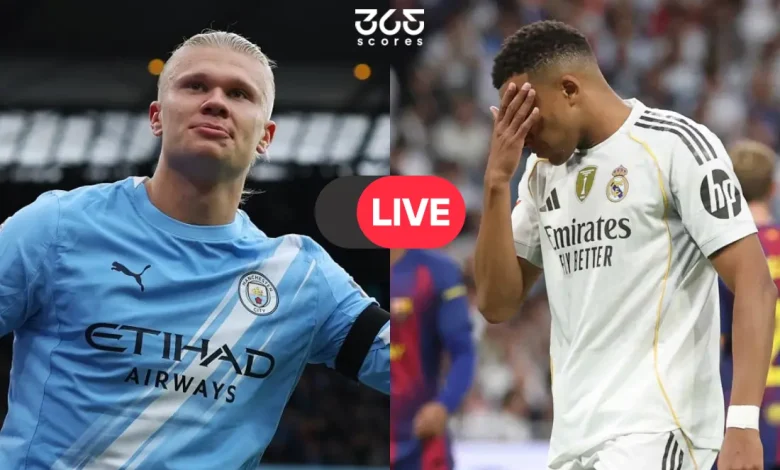 بث مباشر الآن.. كيفية مشاهدة مباراة الريال ضد مان سيتي في دوري أبطال أوروبا؟