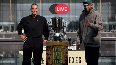 مباشر كيريوس ضد سابالينكا.. كيفية مشاهدة معركة الجنسين في التنس اليوم؟