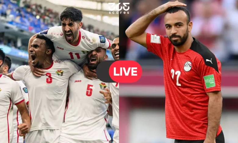 بث مباشر مجانًا.. رابط مشاهدة مباراة مصر والأردن الآن في كأس العرب