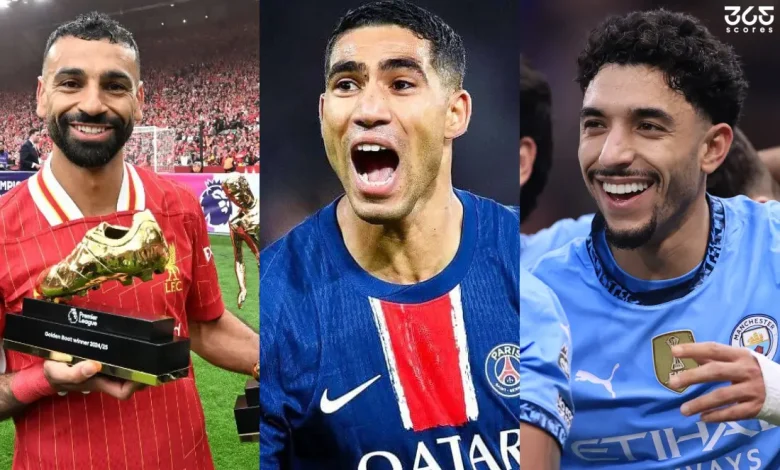 ترتيب أفضل 10 لاعبين عرب في 2025