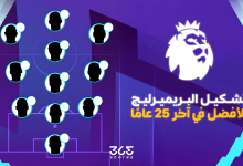 تشكيل البريميرليج الأفضل في آخر 25 عامًا
