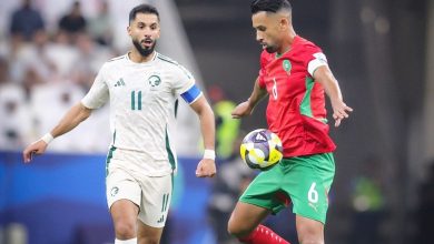 محمد ربيع حريمات - منتخب المغرب (تصوير عمر الناصري)