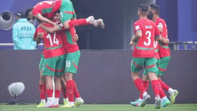 طارق السكتيوي - منتخب المغرب - كأس العرب (تصوير عمر الناصري)