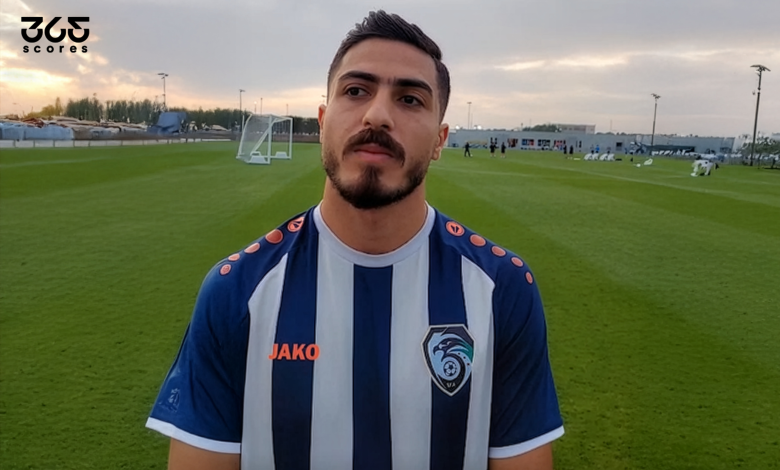 ياسين سامية لاعب منتخب سوريا