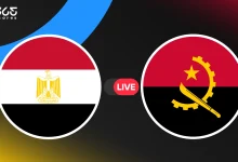 مباشر مباراة منتخب مصر ضد أنجولا
