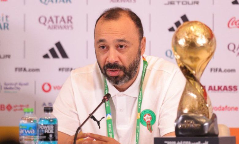 طارق السكتيوي - كأس العرب 2025 (تصوير: عمر الناصري)