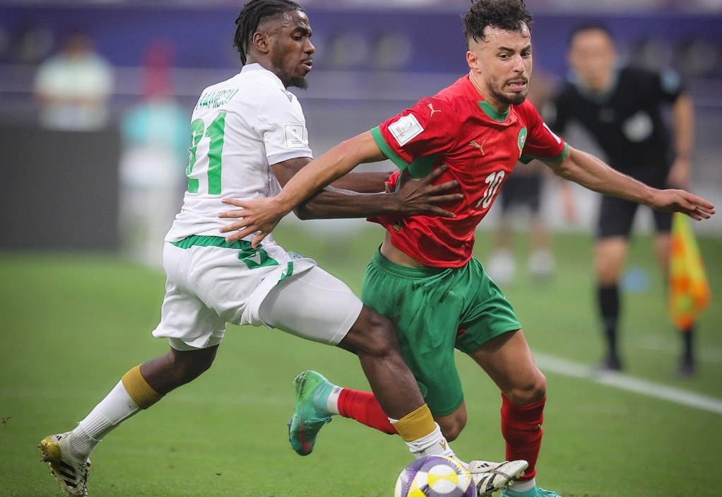 منتخب المغرب ضد جزر القمر - كأس العرب (تصوير عمر الناصري)