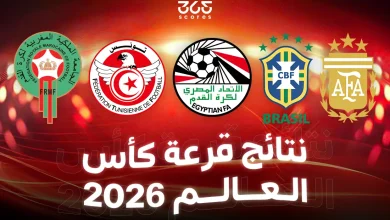 نتائج قرعة كأس العالم 2026 اليوم - محدث لحظة بلحظة