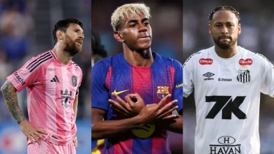 نيمار - ميسي - لامين يامال - (المصدر: Gettyimages)