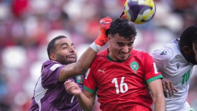 منتخب المغرب - كأس العرب (تصوير عمر الناصري)