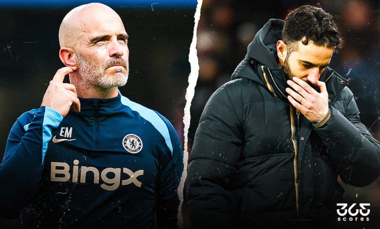 روبن أموريم - إنزو ماريسكا - (المصدر: Getty imgaes)