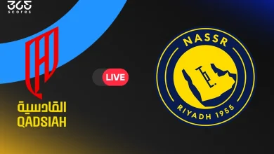 النصر ضد القادسية