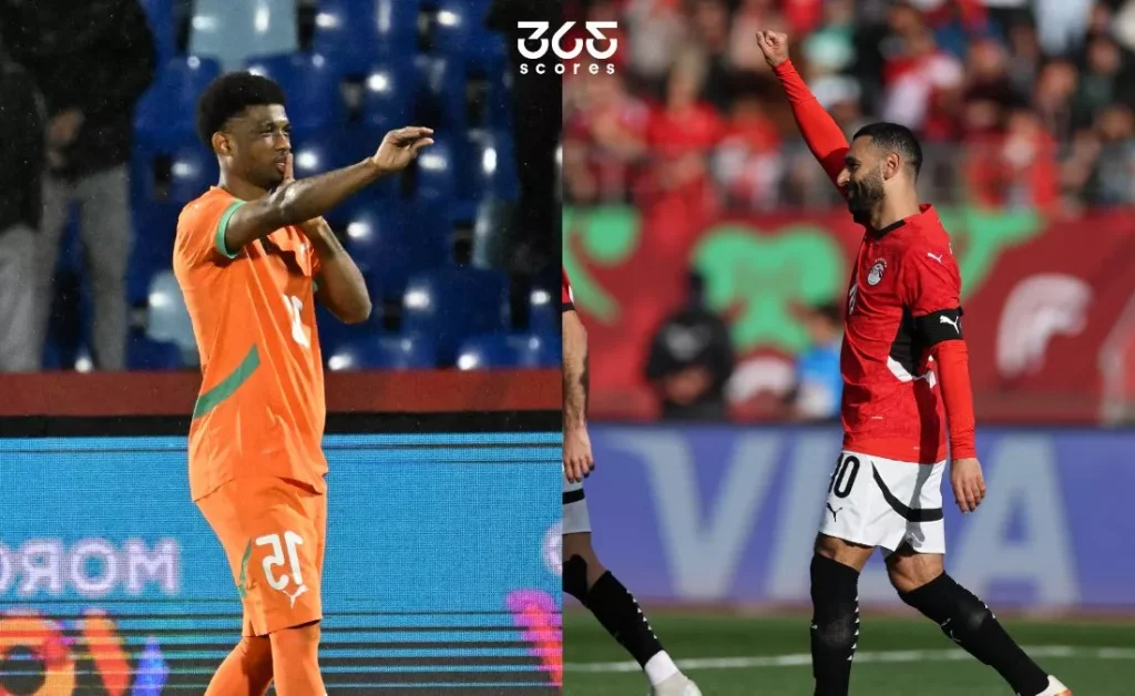 مصر ضد كوت ديفوار (المصدر:Gettyimages)