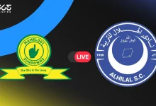 مباشر مباراة الهلال ضد صن داونز