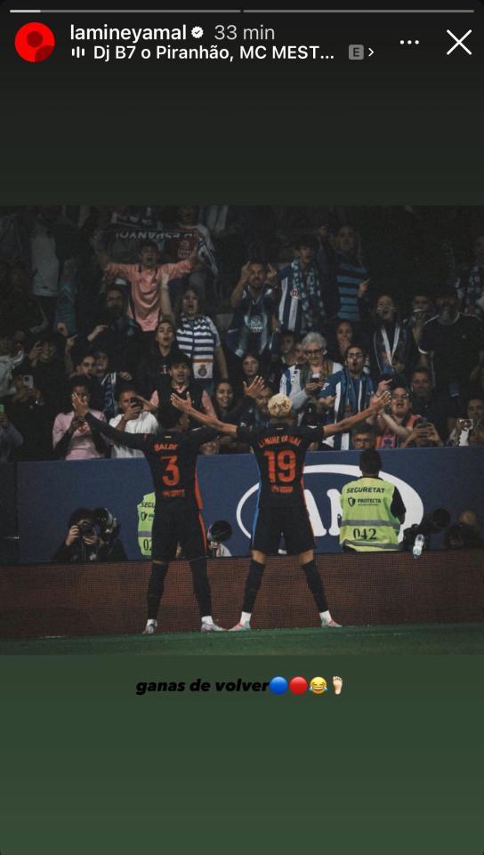 رسالة لامين يامال قبل مباراة إسبانيول