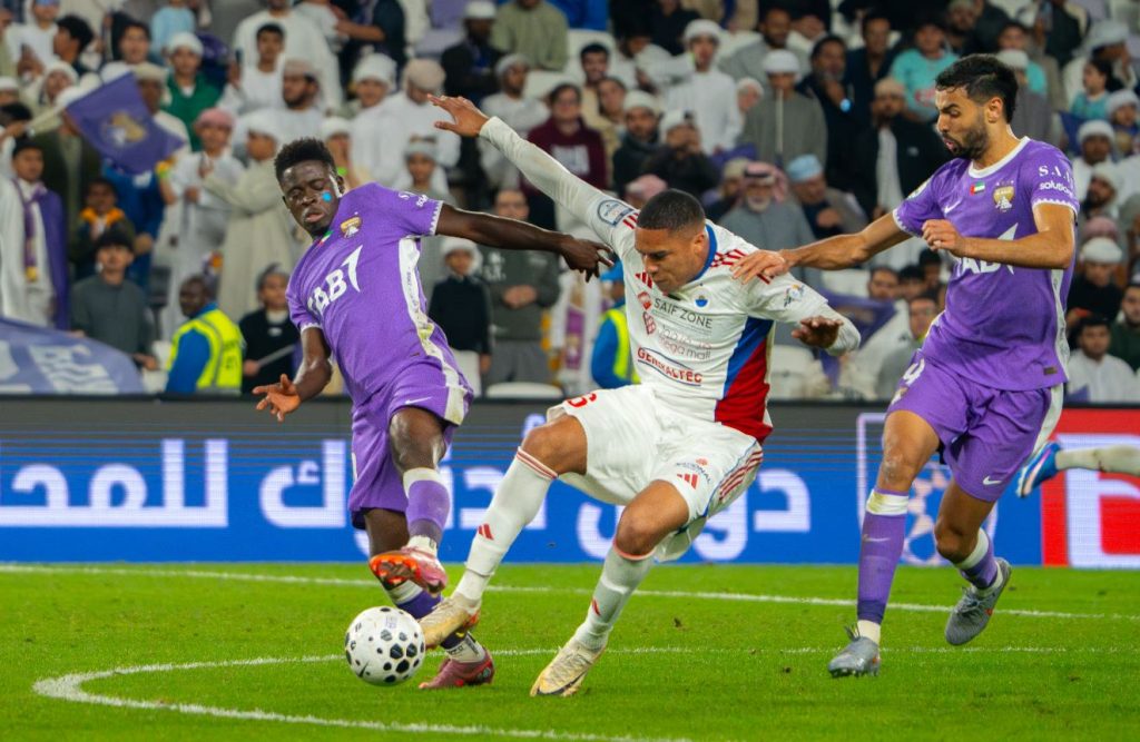 العين ضد الشارقة - المصدر: حساب رابطة المحترفين الإماراتية