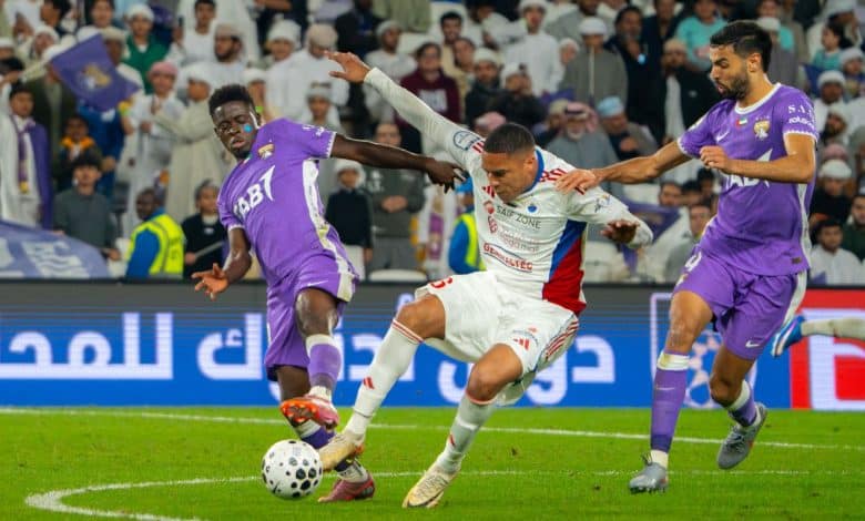 العين ضد الشارقة - المصدر: حساب رابطة المحترفين الإماراتية