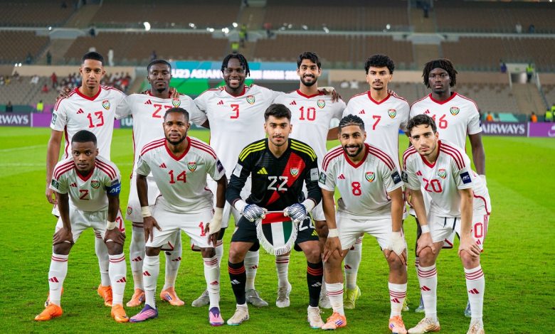 منتخب الإمارات الأولمبي - المصدر: الحساب الرسمي لمنتخب الإمارات