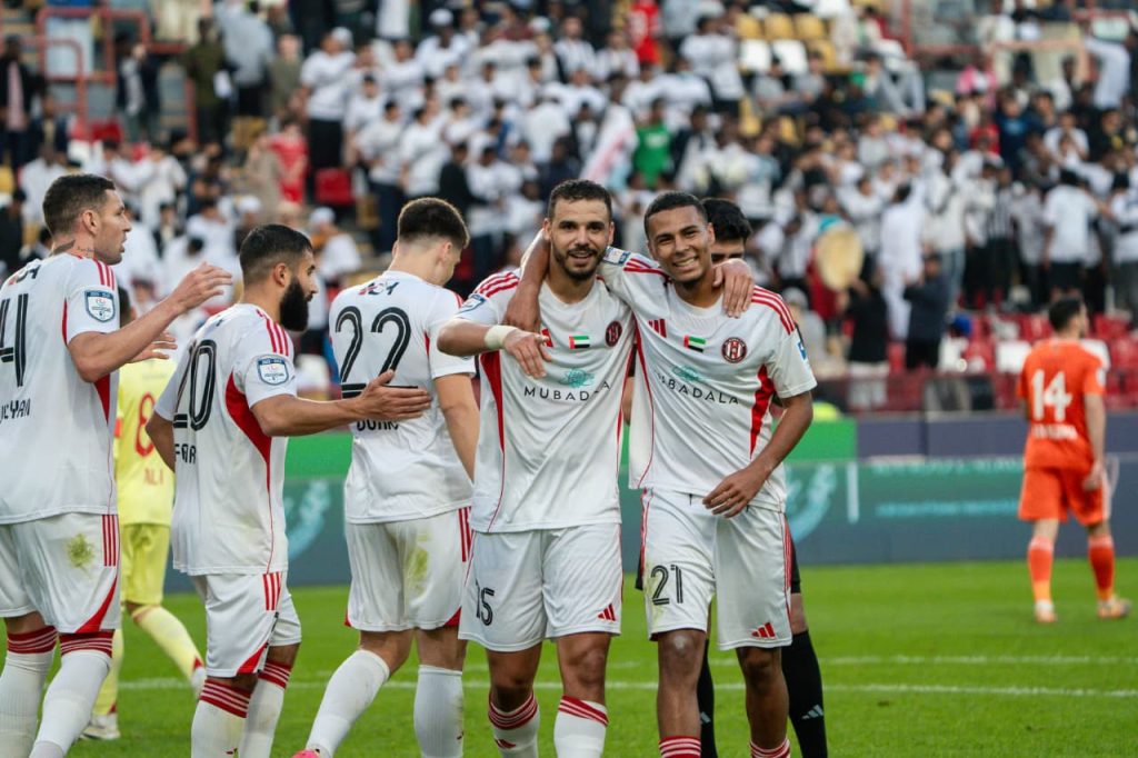 الجزيرة ضد عجمان- المصدر: حساب رابطة المحترفين الإماراتية