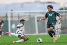 منتخب الإمارات للناشئين ضد السعودية - المصدر: الحساب الرسمي لمنتخب الإمارات