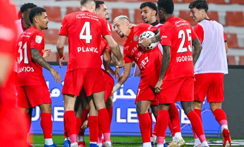 شباب الأهلي- المصدر: حساب رابطة المحترفين الإماراتية