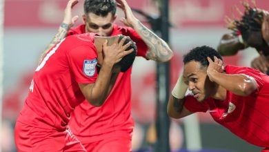 البطائح ضد الشارقة- المصدر: حساب رابطة المحترفين الإماراتية