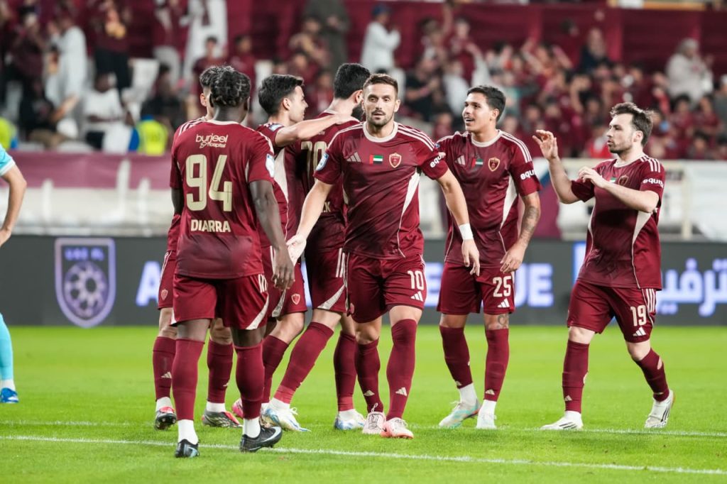 الوحدة الإماراتي- المصدر: حساب رابطة المحترفين الإماراتية