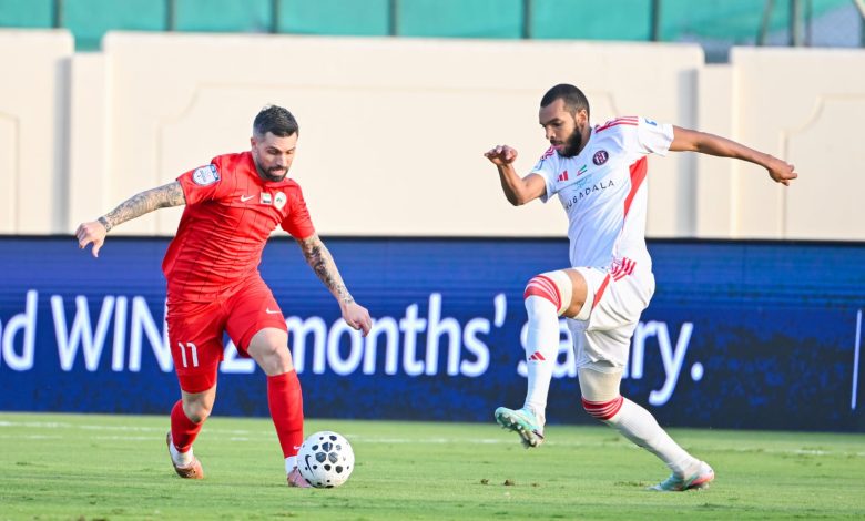 الجزيرة ضد البطائح- المصدر: حساب رابطة المحترفين الإماراتية