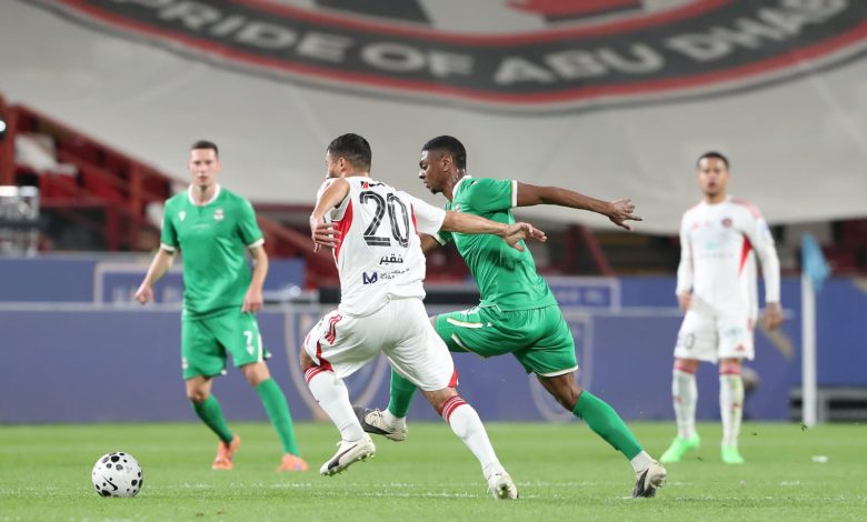 الجزيرة ضد الأهلي- المصدر: حساب رابطة المحترفين الإماراتية