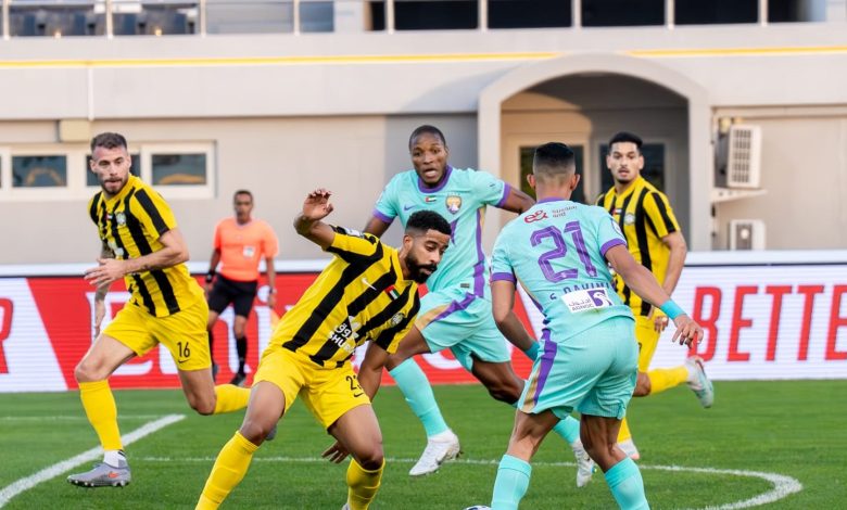 سفيان رحيمي لاعب العين- المصدر: حساب رابطة المحترفين الإماراتية