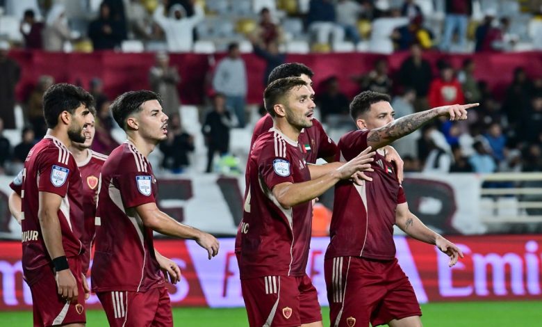 فريق الوحدة الإماراتي- المصدر: حساب رابطة المحترفين الإماراتية